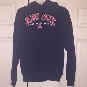 Boston Red Sox hoodie.